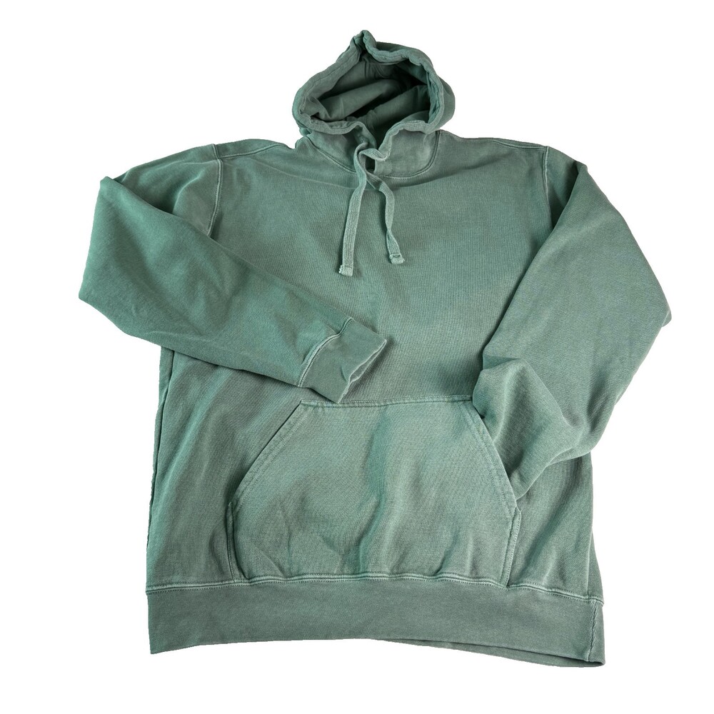 Comfort Colors Hoodie Women's S Sage Green Pigment Dyed Pullover NWOT Kangaroo